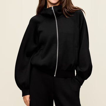 Fleecehoodie Met Volledige Ritssluiting En Trekkoord Hoodie